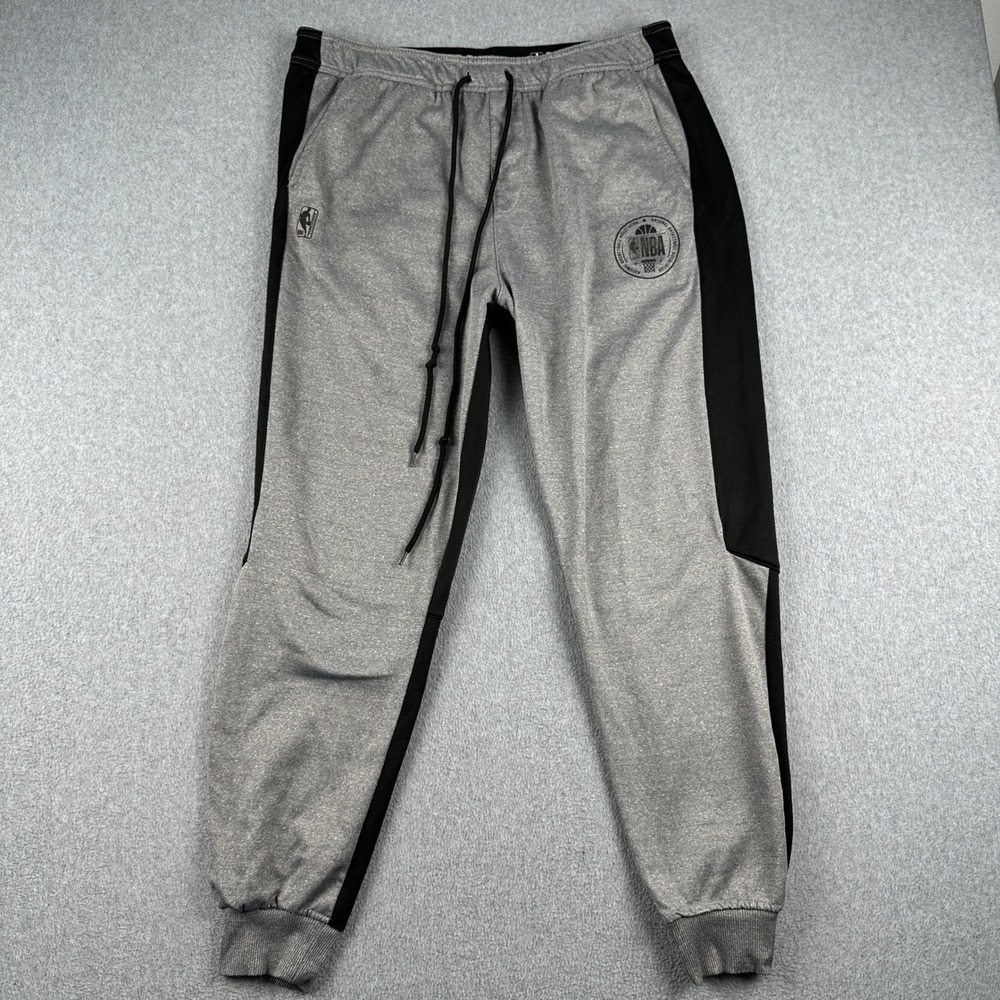 NBA Joggers Mens Large Gray Basketball League NBA Athletic Pants